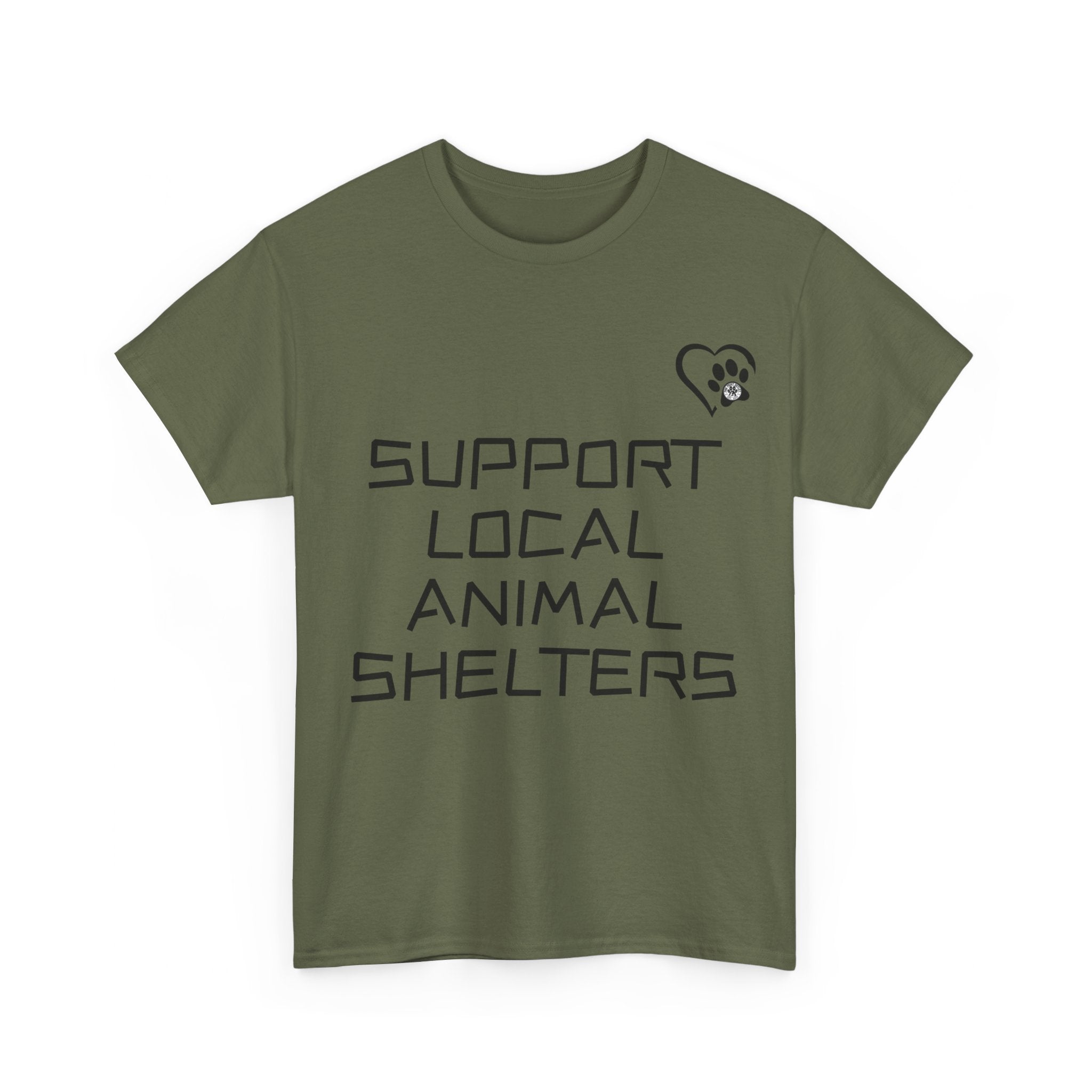 "Support" Unisex Heavy Cotton Tee