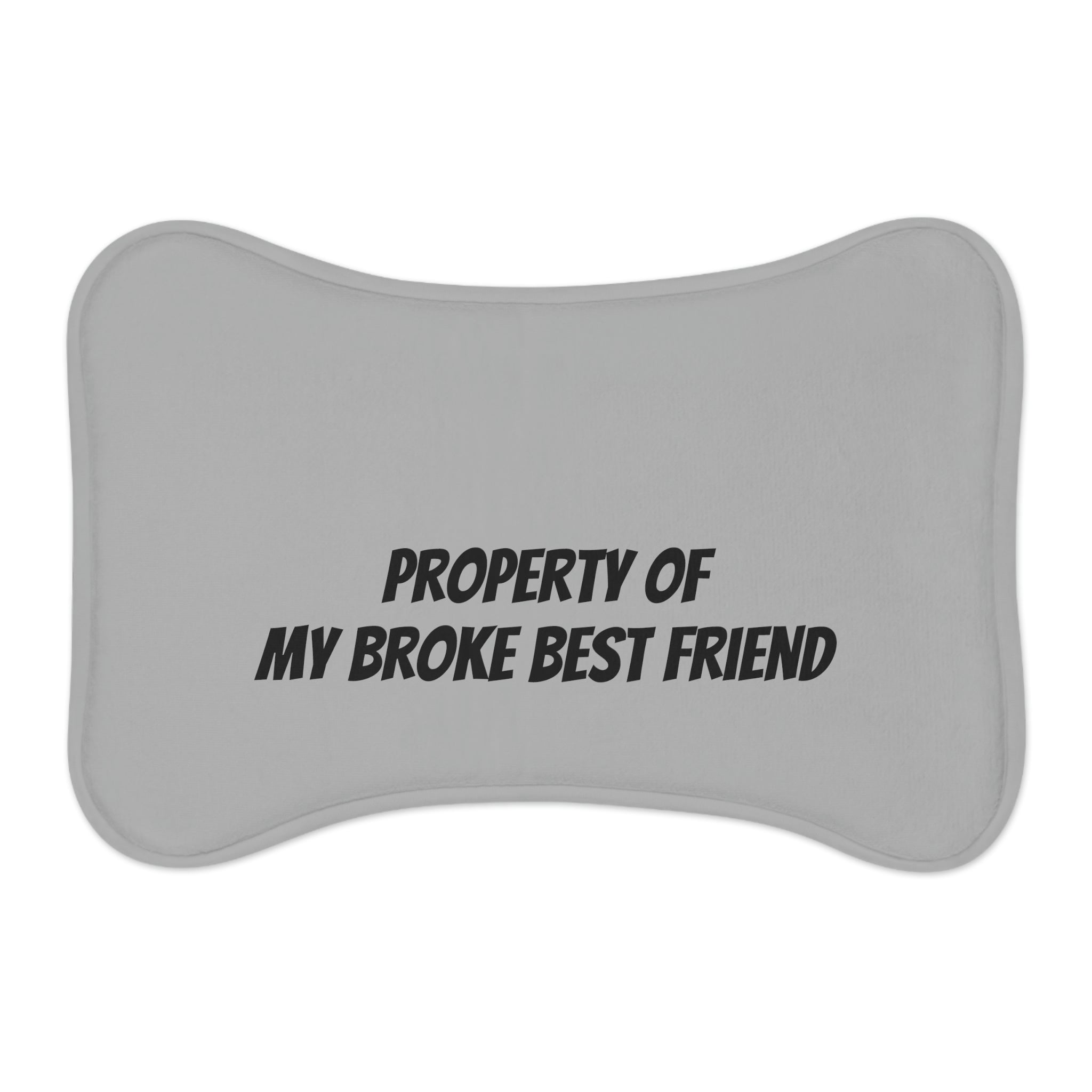 "Best Friend" Feeding Mats - Paw Print Outlet