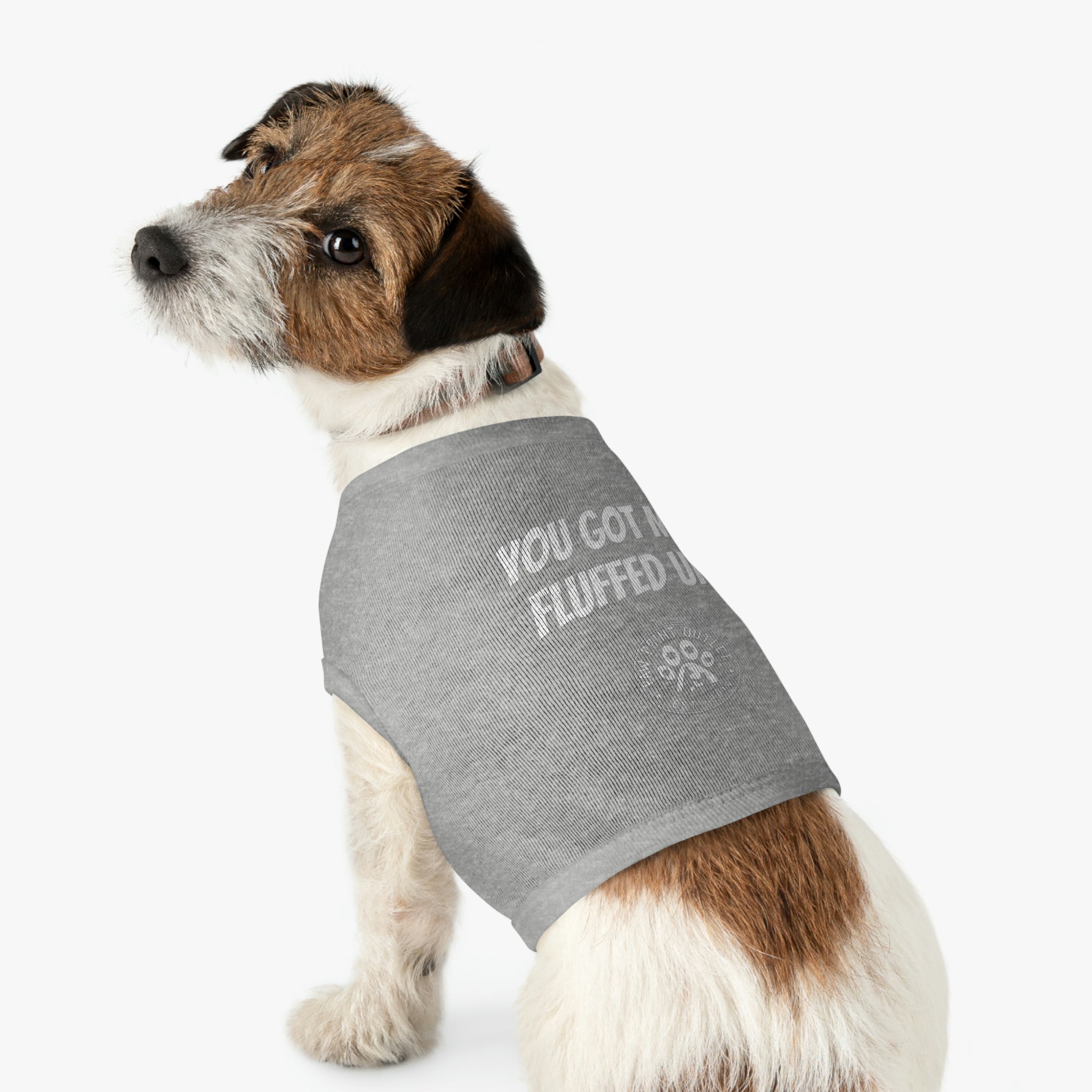 "Fluffed Up" Pet Tank Top - Paw Print Outlet