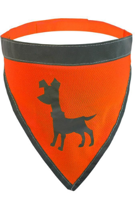 P.A.W. Visibility Bandanna •Assorted - Paw Print Outlet