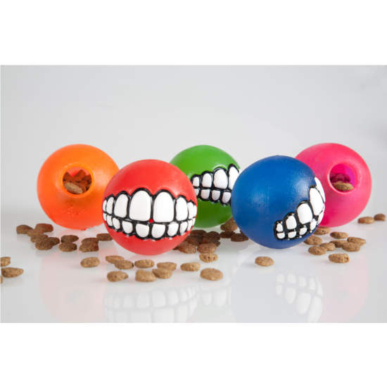 ROGZ Grinz Treat Ball Assorted 2.5" Medium - Paw Print Outlet