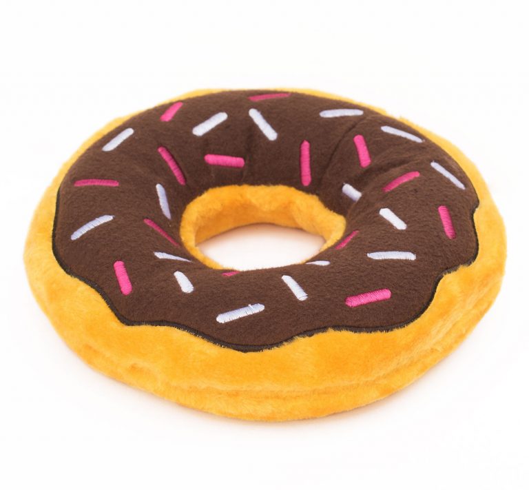 ZIPPYPAWS Donutz Chocolate Jumbo - Paw Print Outlet