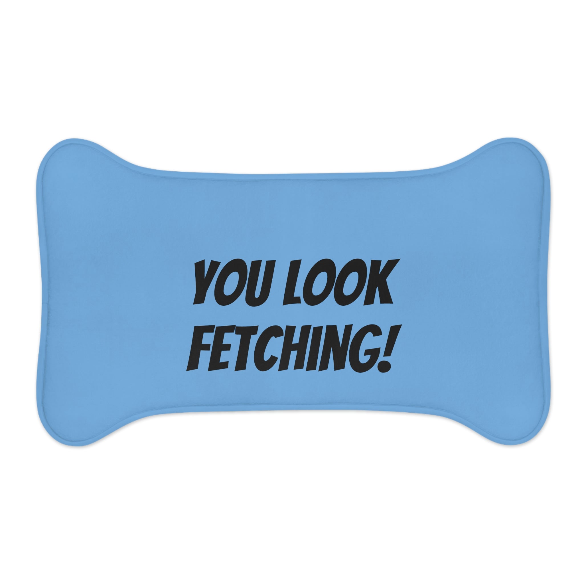 Dog "You Look Fetching!" Feeding Mats - Paw Print Outlet