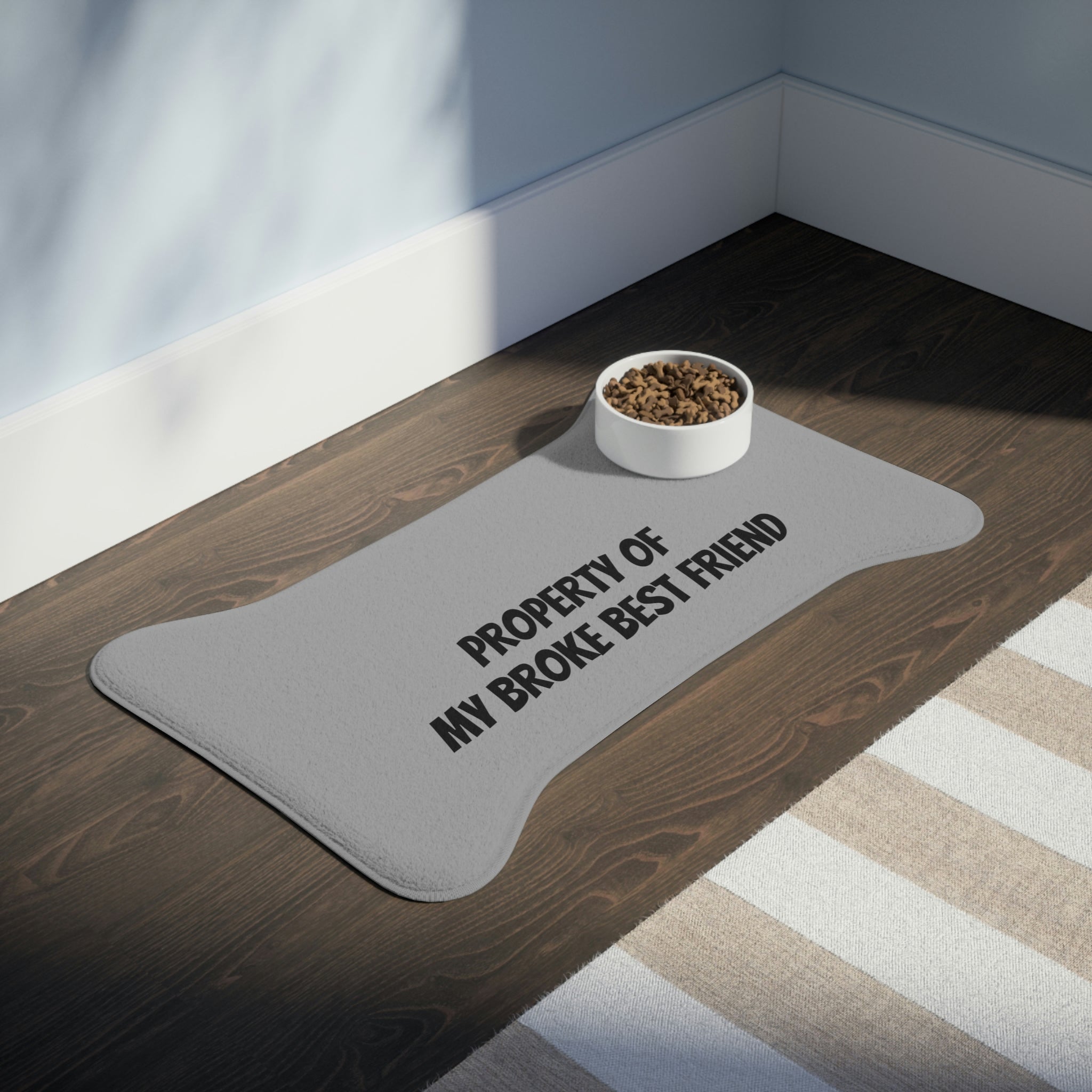 "Best Friend" Feeding Mats - Paw Print Outlet