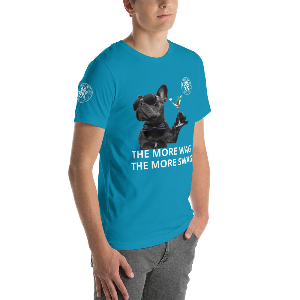 Swag Short-Sleeve Unisex T-shirt - Paw Print Outlet