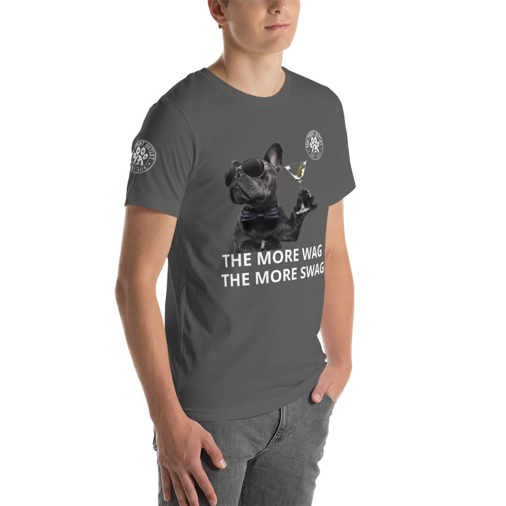 Swag Short-Sleeve Unisex T-shirt - Paw Print Outlet