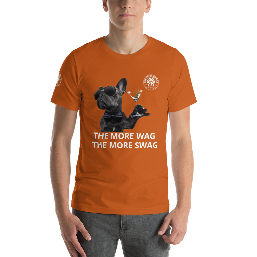 Swag Short-Sleeve Unisex T-shirt - Paw Print Outlet