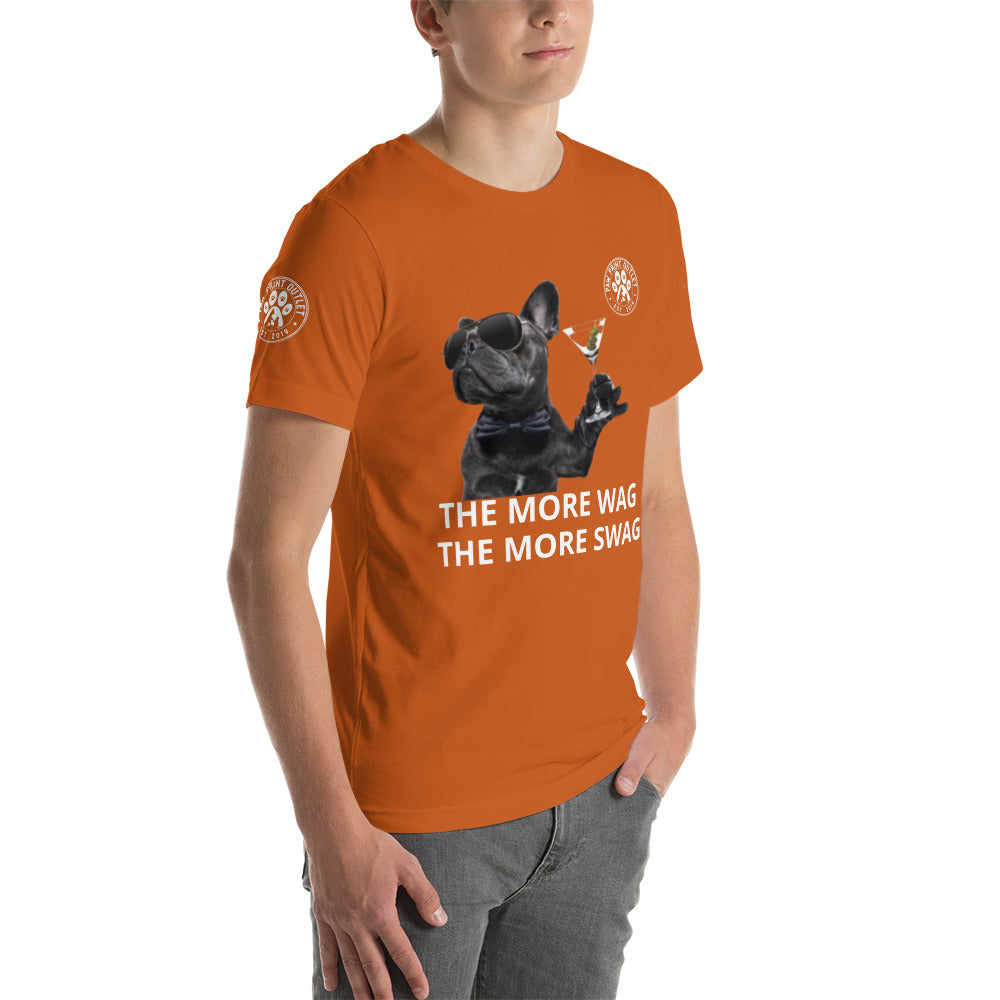 Swag Short-Sleeve Unisex T-shirt - Paw Print Outlet