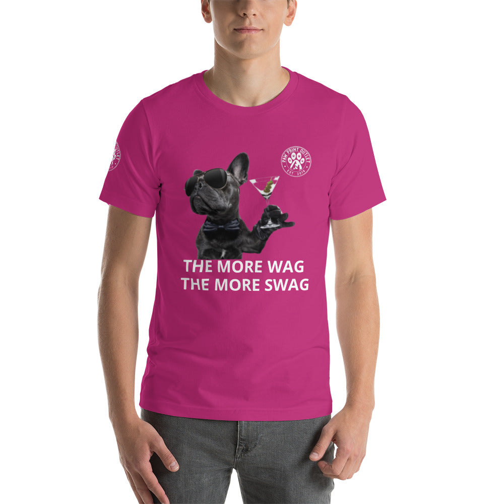Swag Short-Sleeve Unisex T-shirt - Paw Print Outlet