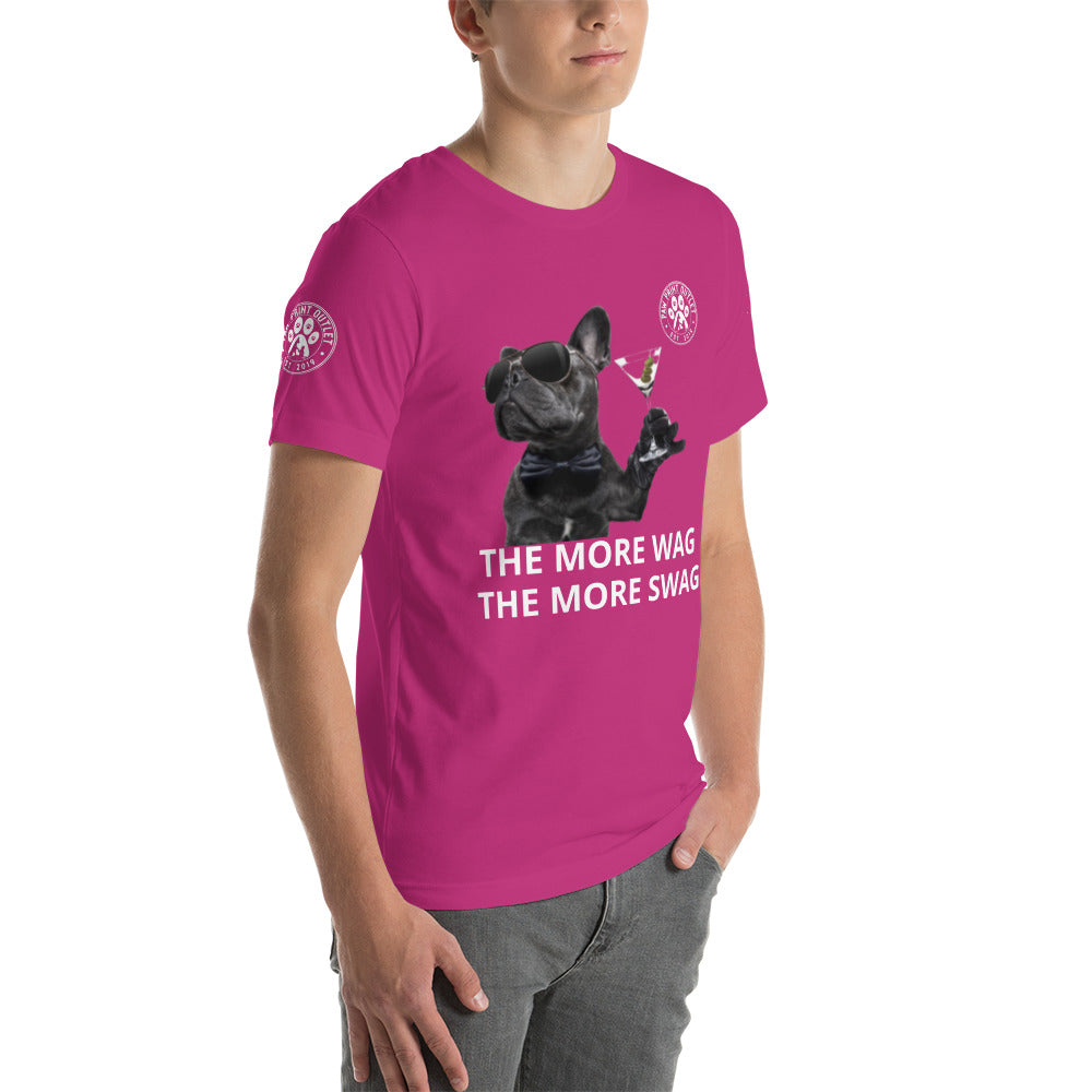 Swag Short-Sleeve Unisex T-shirt - Paw Print Outlet