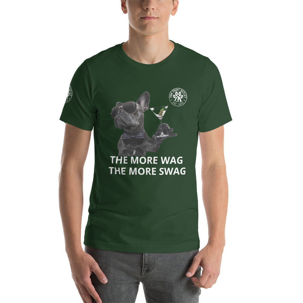 Swag Short-Sleeve Unisex T-shirt - Paw Print Outlet