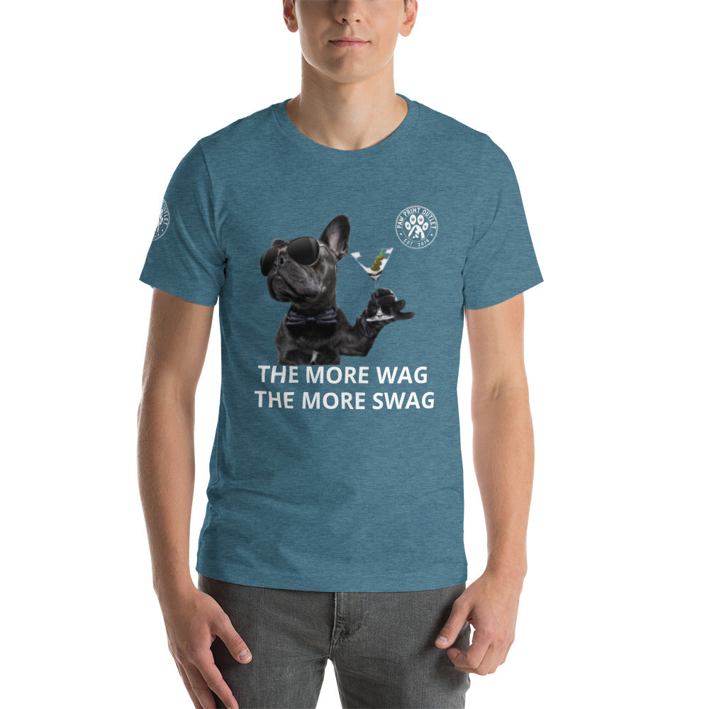 Swag Short-Sleeve Unisex T-shirt - Paw Print Outlet