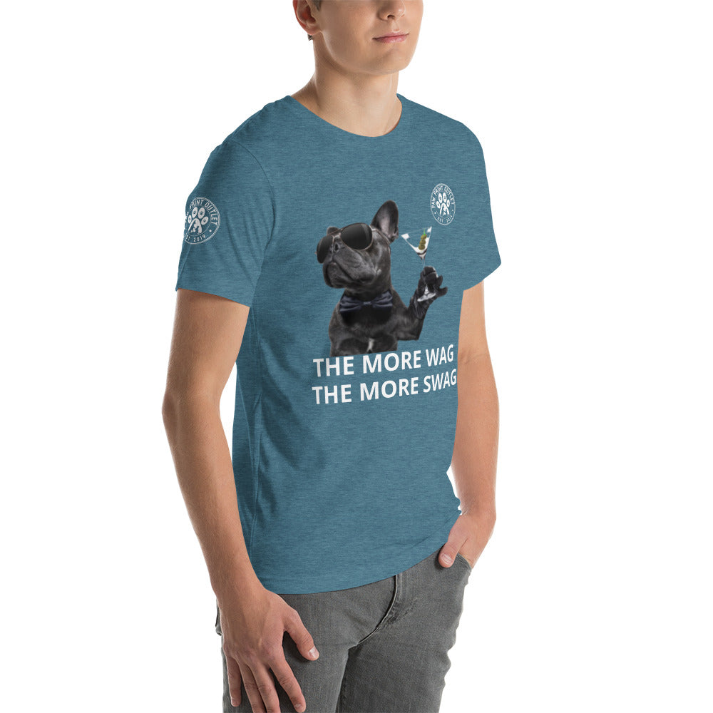 Swag Short-Sleeve Unisex T-shirt - Paw Print Outlet