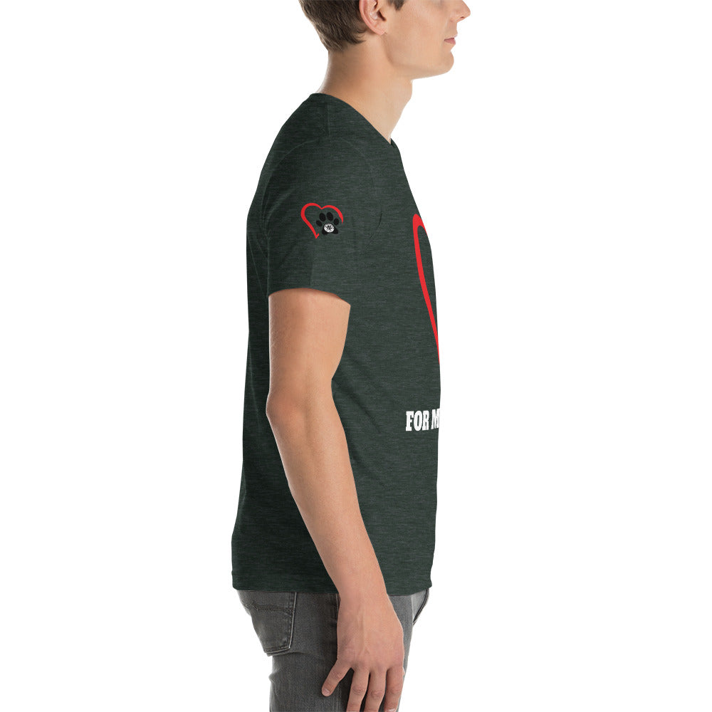 For My Dogs Short-Sleeve Unisex T-shirt - Paw Print Outlet