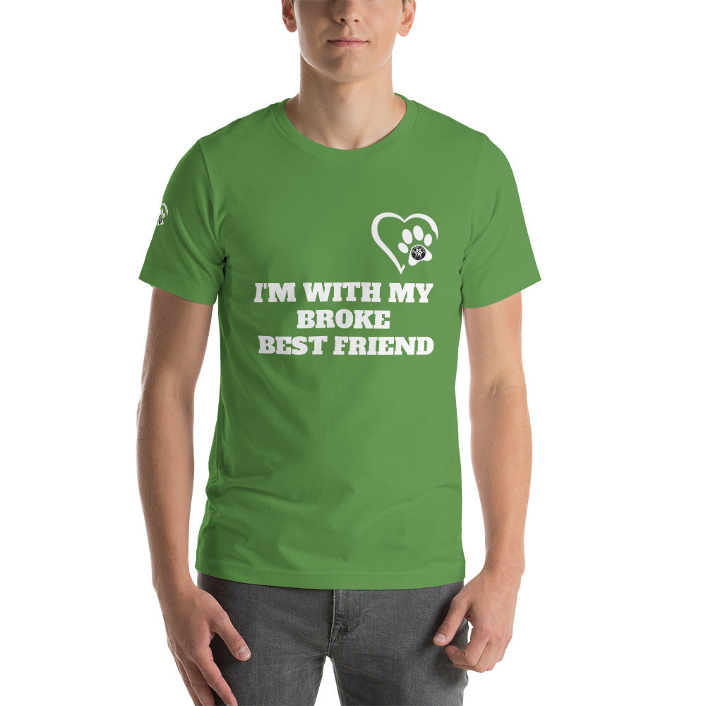 Best Friend Short-Sleeve Unisex T-shirt - Paw Print Outlet
