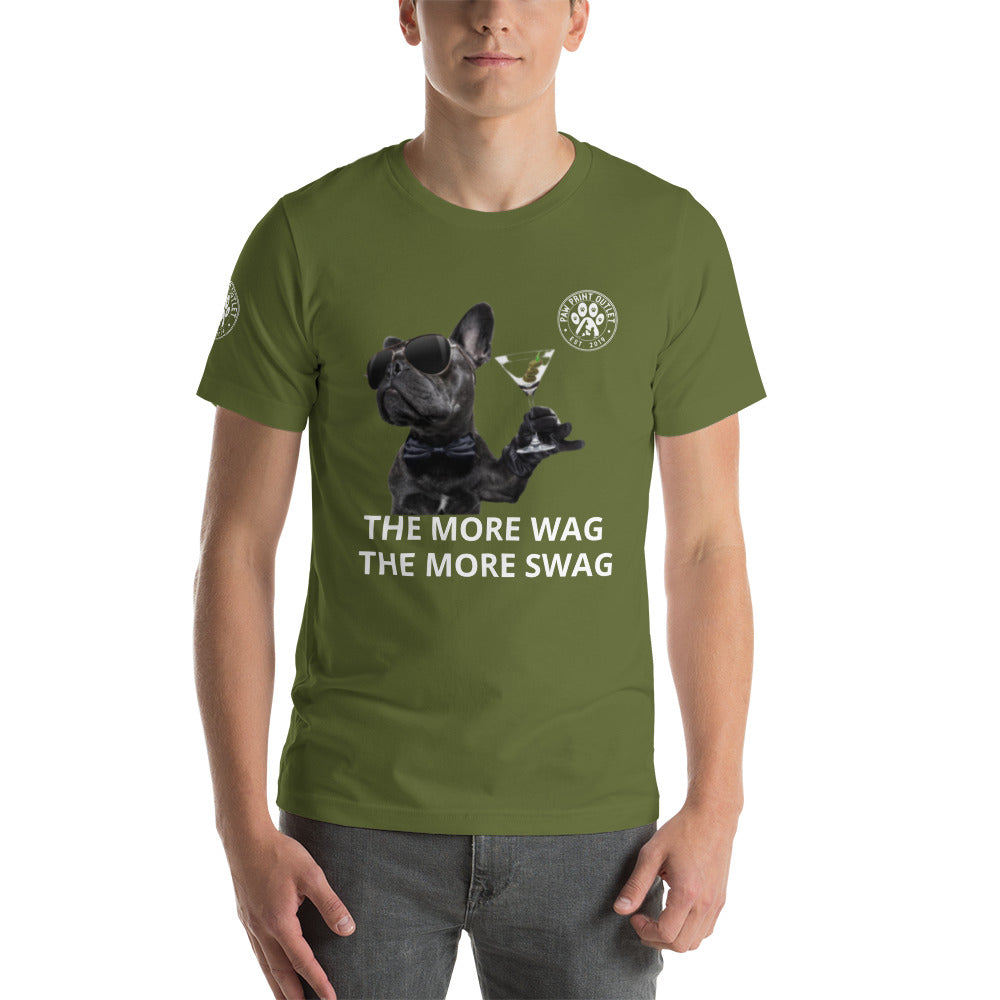 Swag Short-Sleeve Unisex T-shirt - Paw Print Outlet