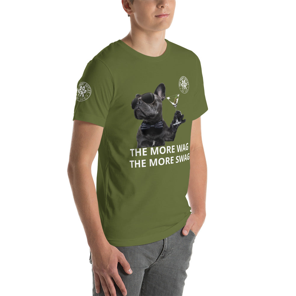 Swag Short-Sleeve Unisex T-shirt - Paw Print Outlet