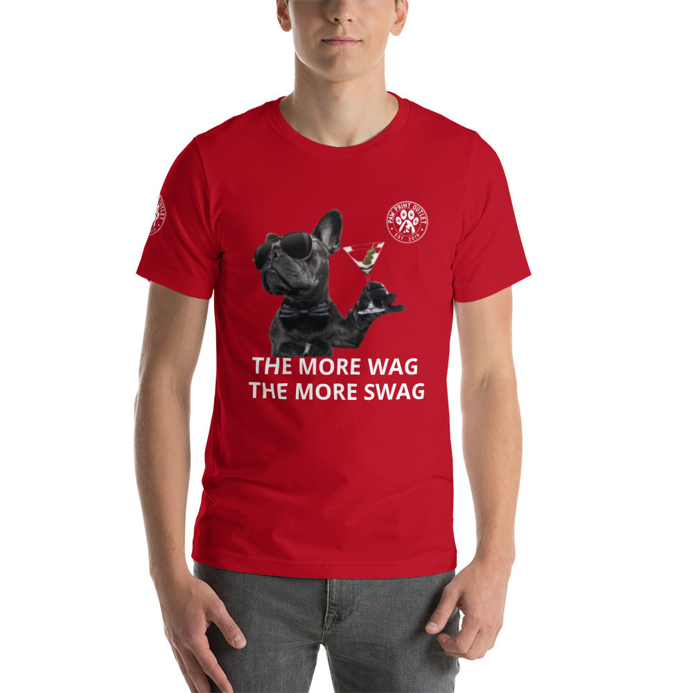 Swag Short-Sleeve Unisex T-shirt - Paw Print Outlet