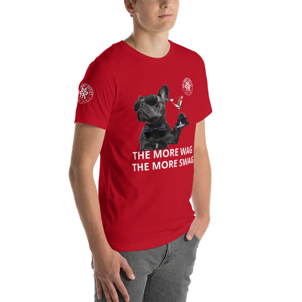 Swag Short-Sleeve Unisex T-shirt - Paw Print Outlet