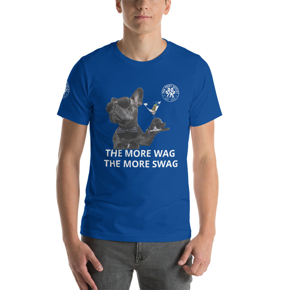 Swag Short-Sleeve Unisex T-shirt - Paw Print Outlet