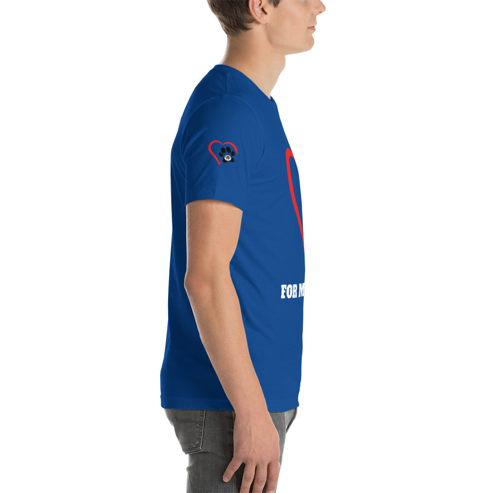 For My Dogs Short-Sleeve Unisex T-shirt - Paw Print Outlet