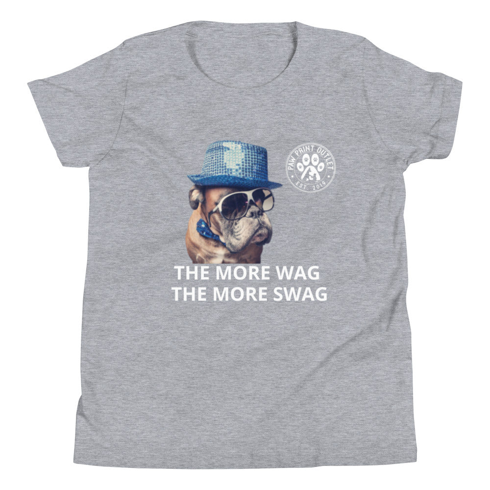 Swag Hat Youth Short Sleeve T-Shirt - Paw Print Outlet