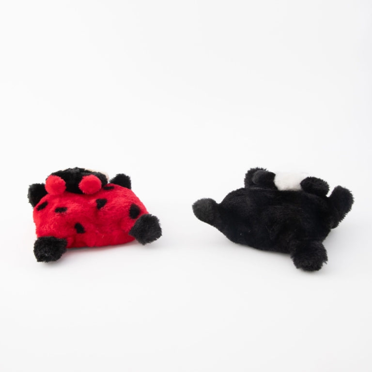 ZIPPYPAWS Squeakie Pads Ladybug & Panda - Paw Print Outlet