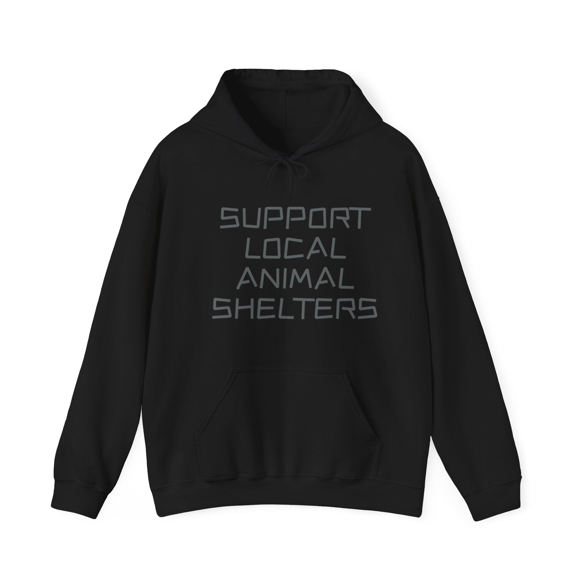 "Support" Unisex Heavy Blend™ Hooded Sweatshirt