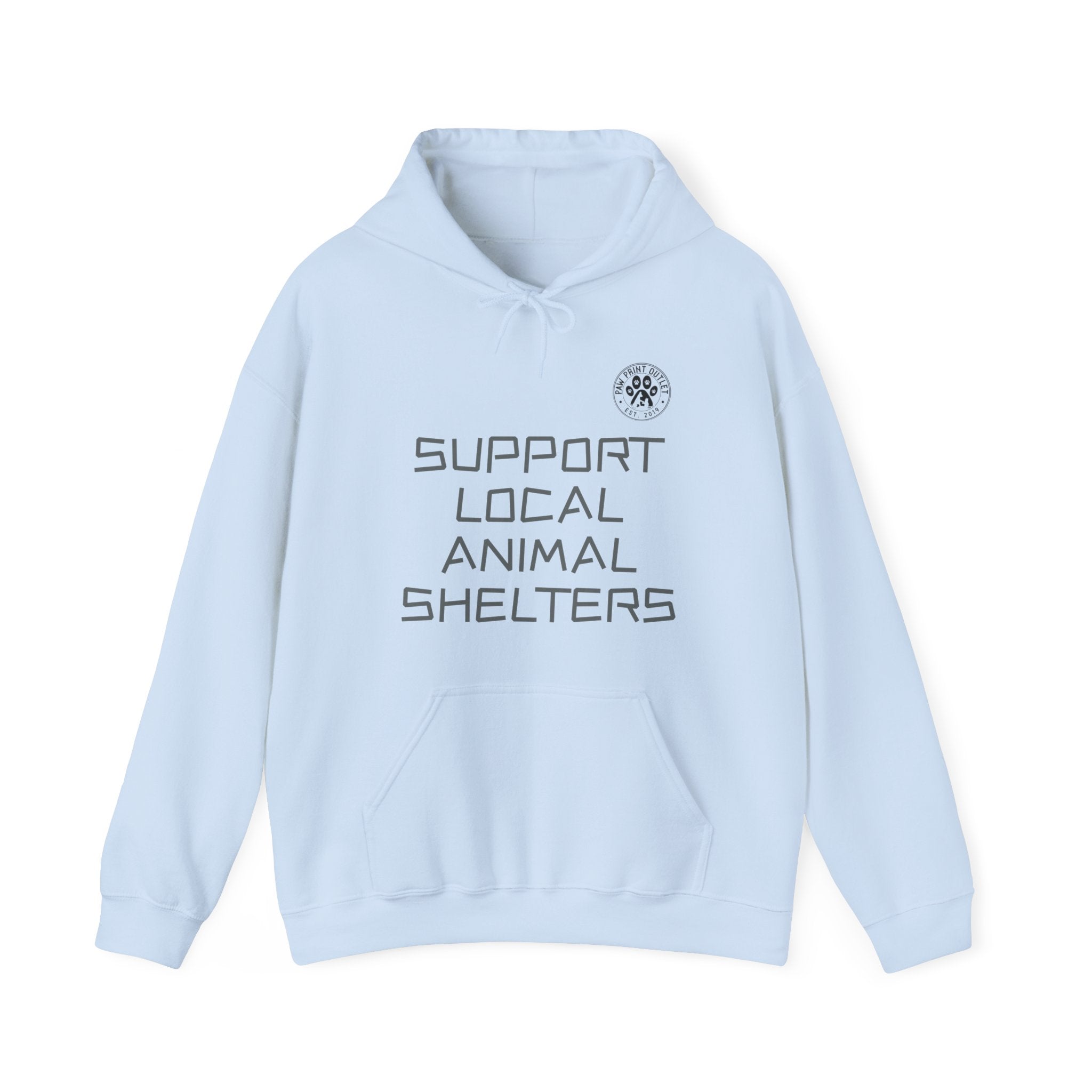 "Support" Unisex Heavy Blend™ Hooded Sweatshirt