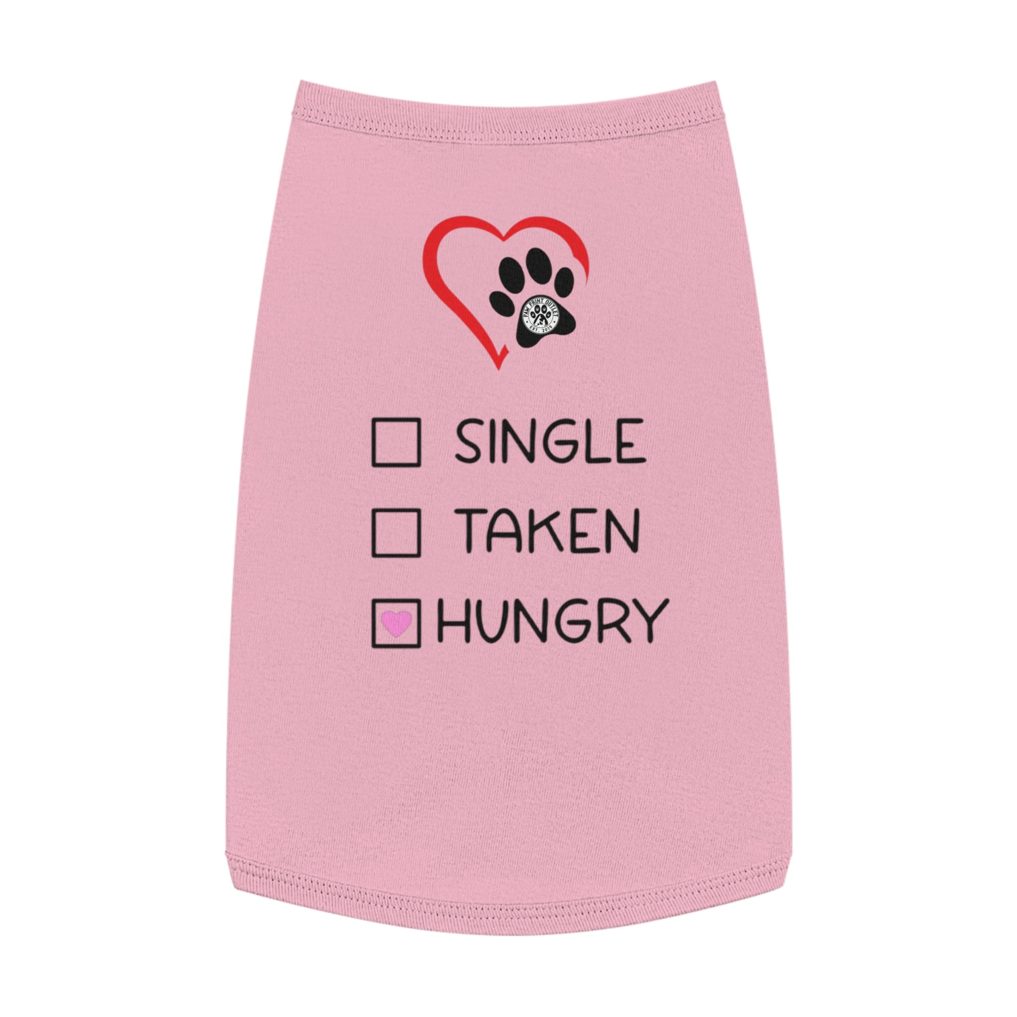 Hungry Pet Tank Top - Paw Print Outlet