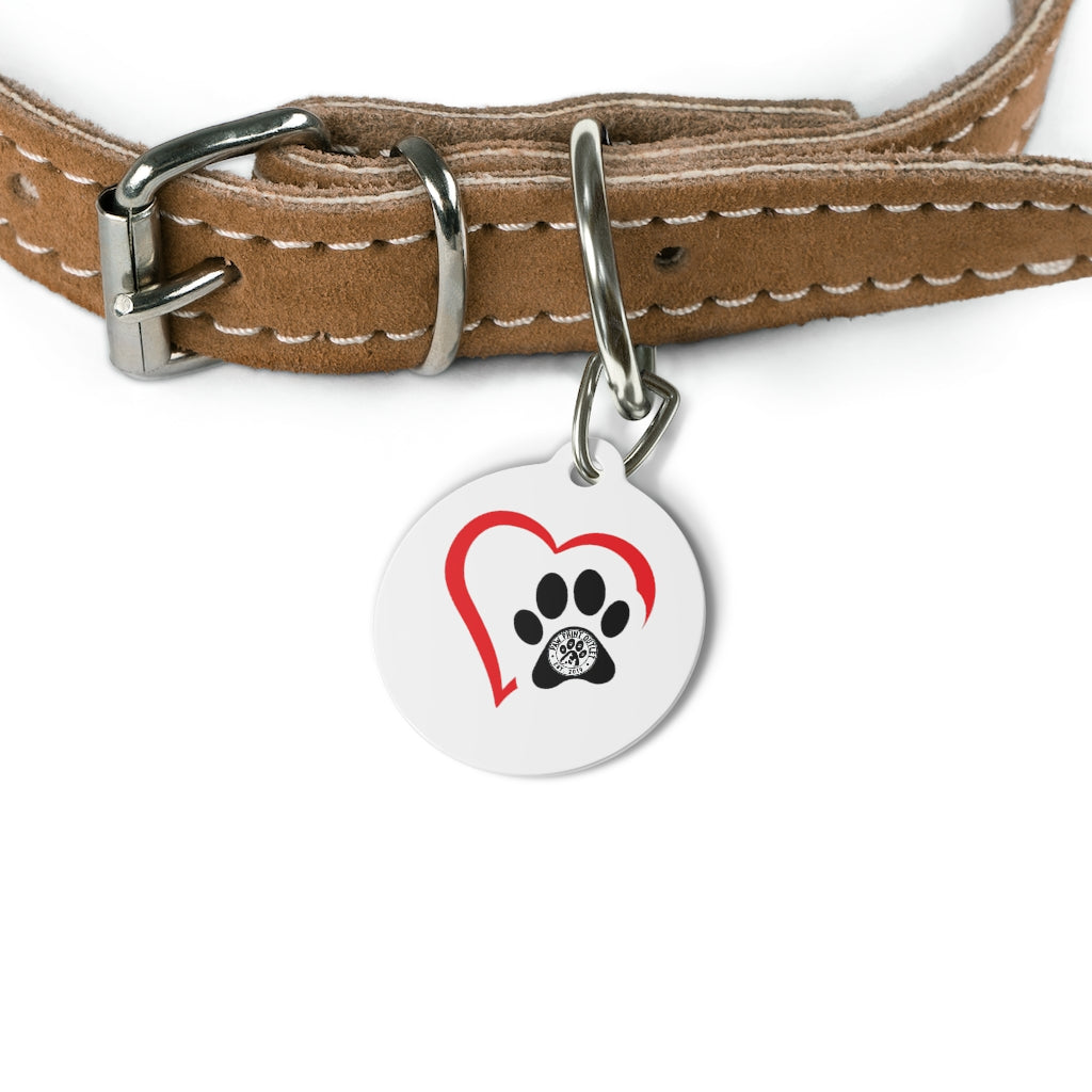 Logo Pet Tag - Paw Print Outlet