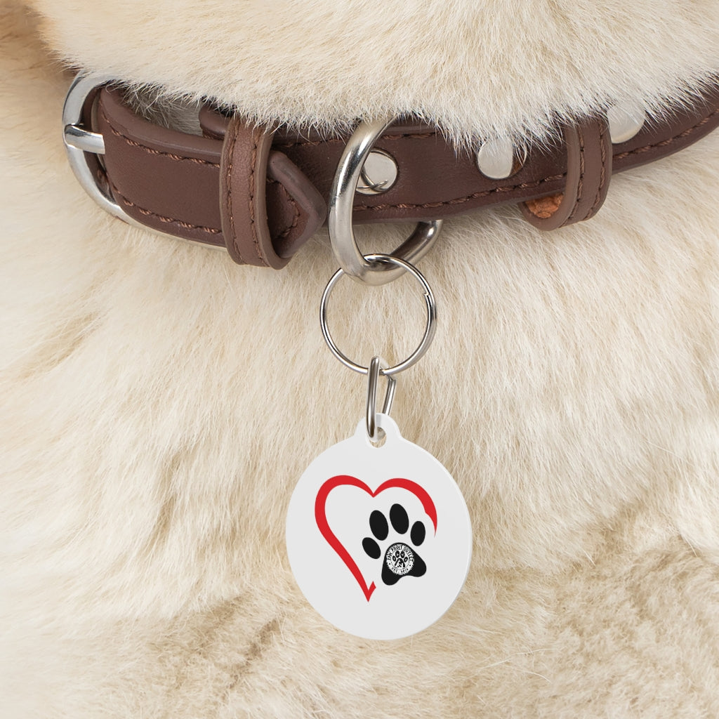 Logo Pet Tag - Paw Print Outlet