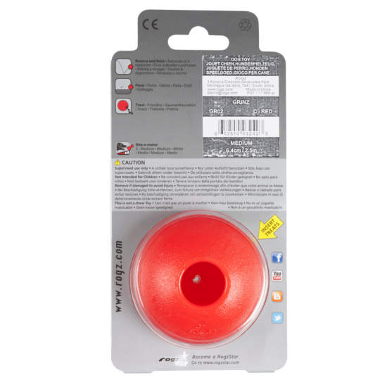 ROGZ Grinz Treat Ball Assorted 2.5" Medium - Paw Print Outlet