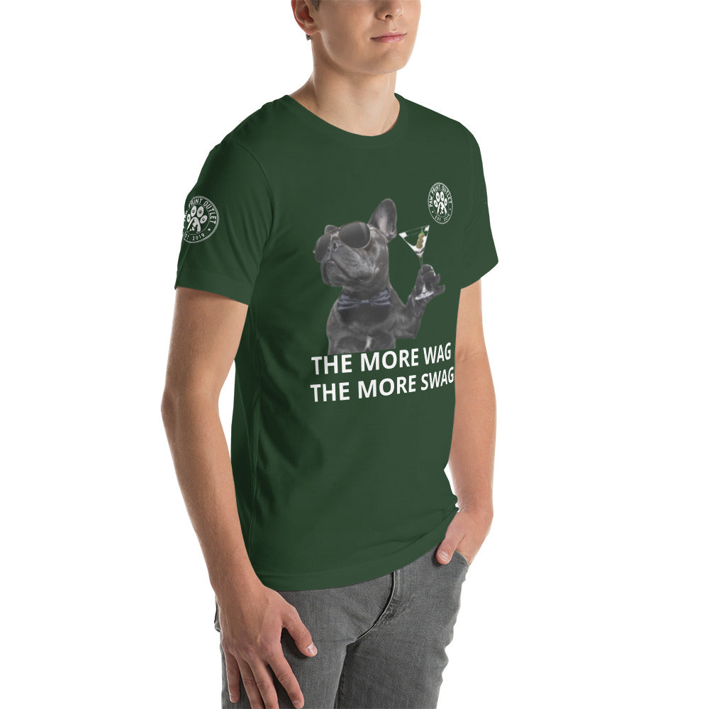Swag Short-Sleeve Unisex T-shirt - Paw Print Outlet