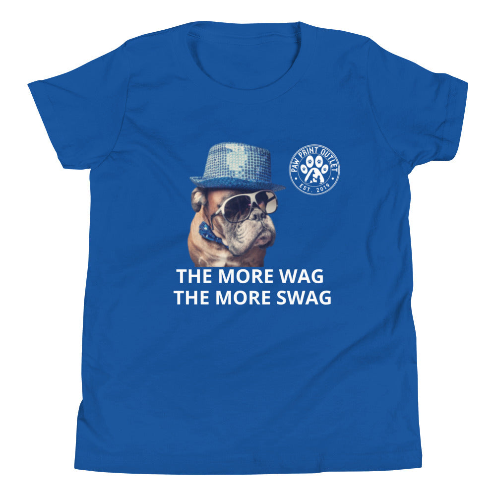 Swagg Hat Youth Short Sleeve T-Shirt - Paw Print Outlet